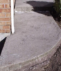 Interlocking Brick Walkway